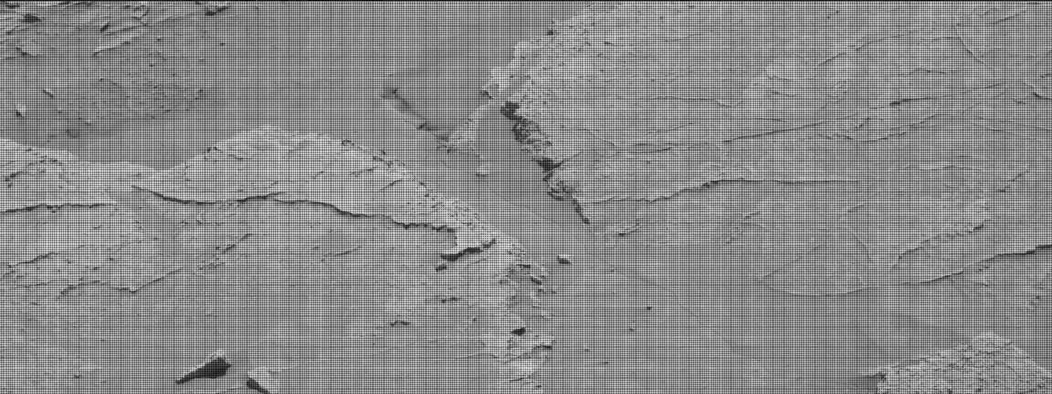Nasa's Mars rover Curiosity acquired this image using its Mast Camera (Mastcam) on Sol 3100