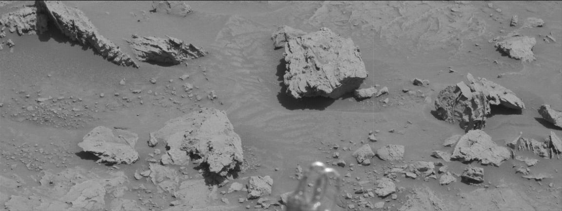 Nasa's Mars rover Curiosity acquired this image using its Mast Camera (Mastcam) on Sol 3101