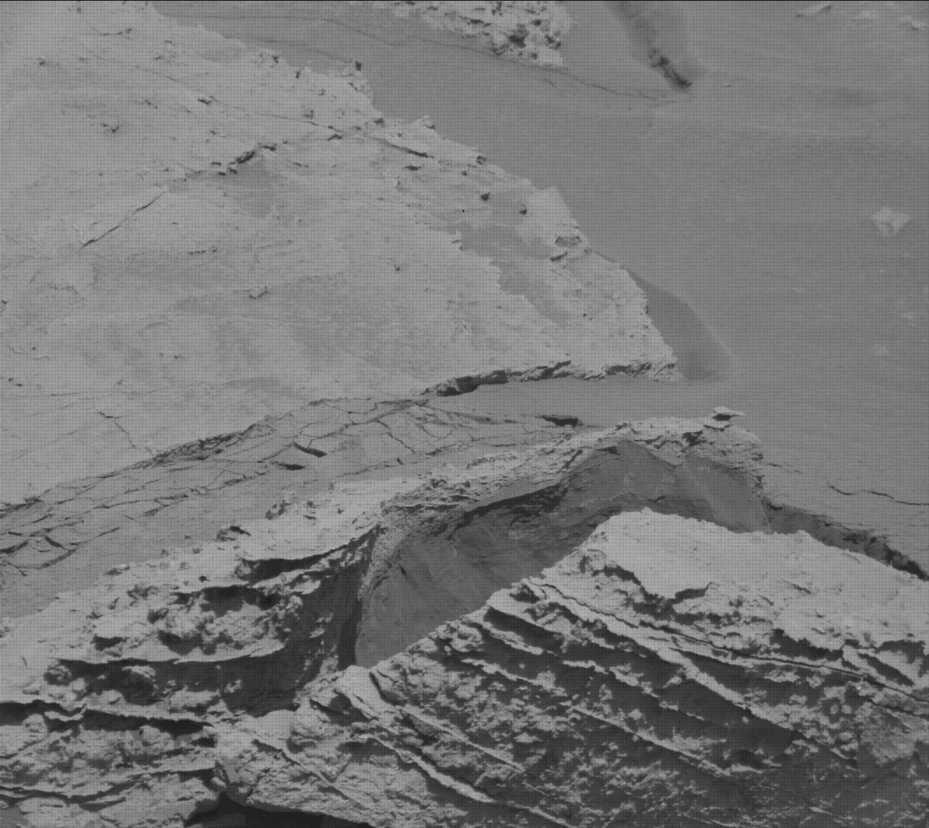 Nasa's Mars rover Curiosity acquired this image using its Mast Camera (Mastcam) on Sol 3101