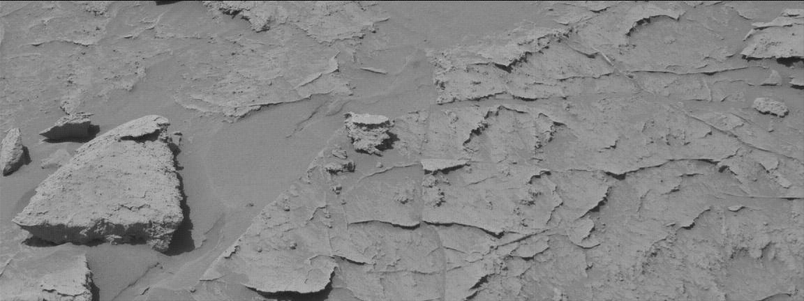 Nasa's Mars rover Curiosity acquired this image using its Mast Camera (Mastcam) on Sol 3102