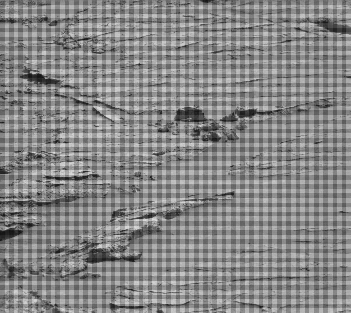 Nasa's Mars rover Curiosity acquired this image using its Mast Camera (Mastcam) on Sol 3105