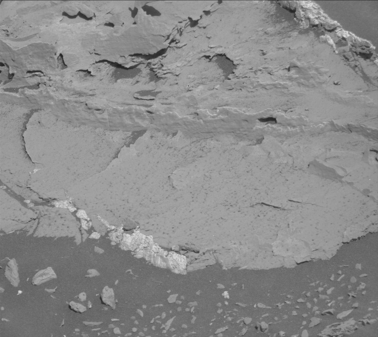 Nasa's Mars rover Curiosity acquired this image using its Mast Camera (Mastcam) on Sol 3110