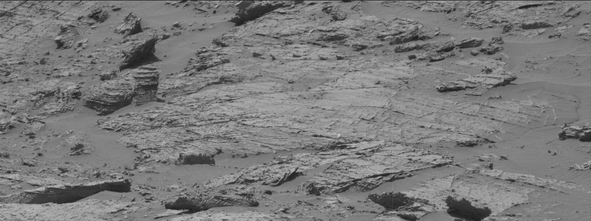 Nasa's Mars rover Curiosity acquired this image using its Mast Camera (Mastcam) on Sol 3112
