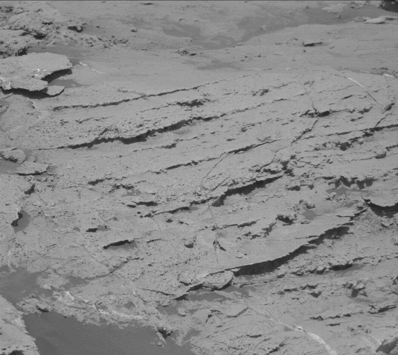 Nasa's Mars rover Curiosity acquired this image using its Mast Camera (Mastcam) on Sol 3112