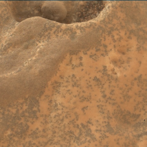 Nasa's Mars rover Curiosity acquired this image using its Mars Hand Lens Imager (MAHLI) on Sol 3112