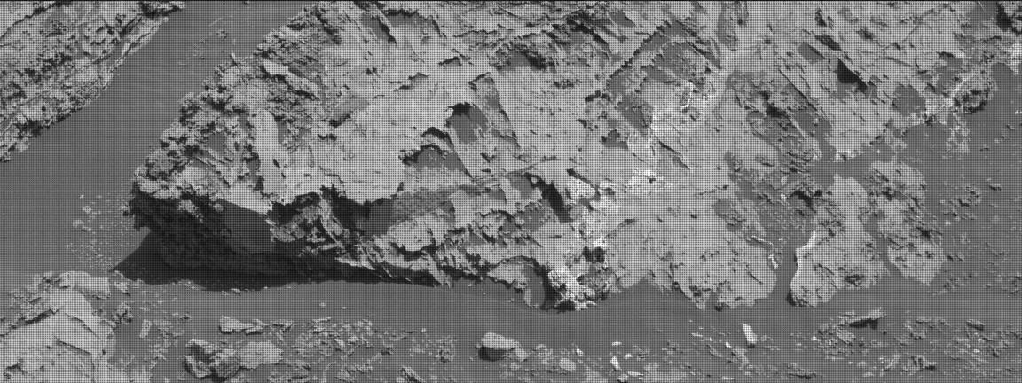 Nasa's Mars rover Curiosity acquired this image using its Mast Camera (Mastcam) on Sol 3115