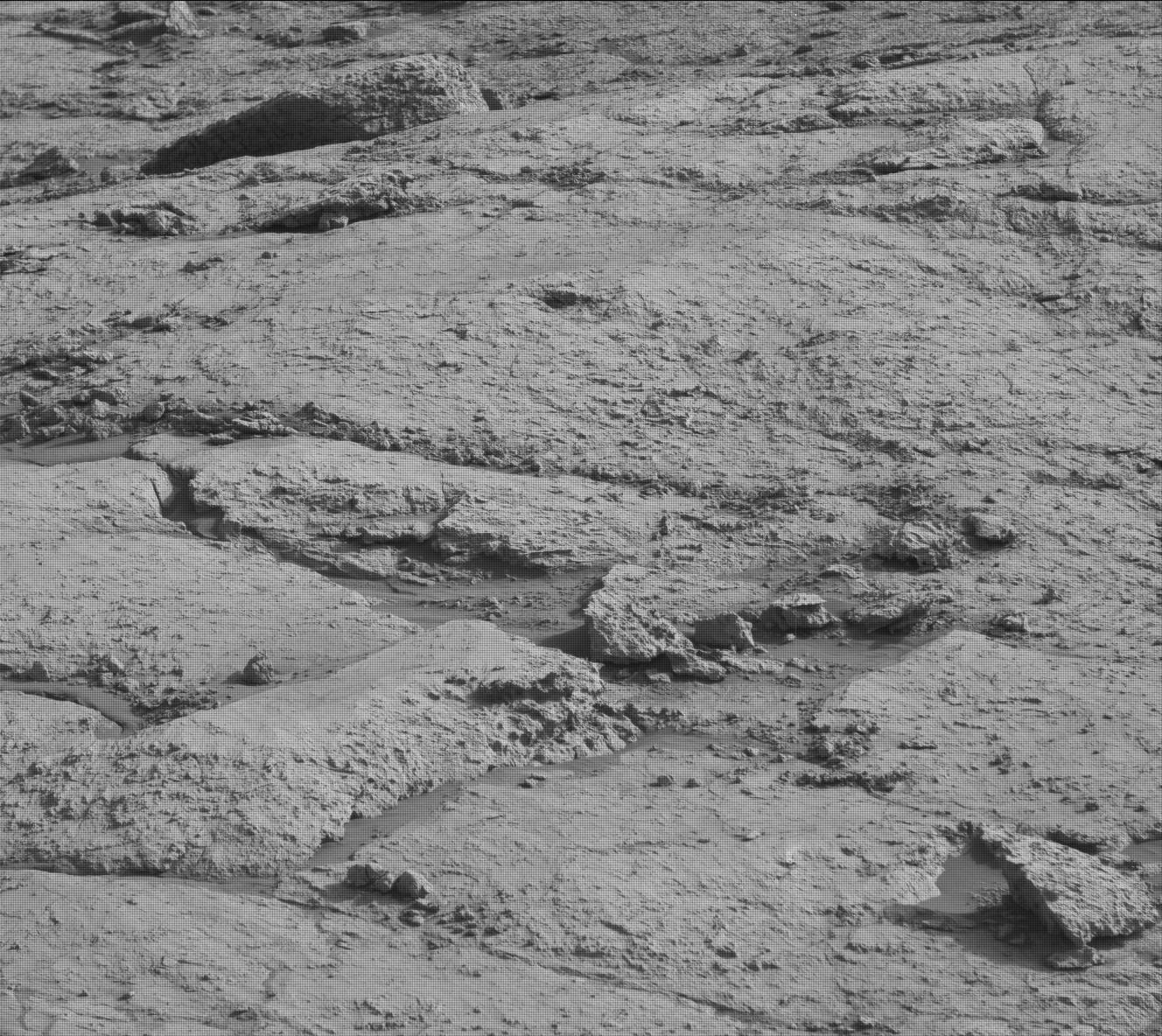 Nasa's Mars rover Curiosity acquired this image using its Mast Camera (Mastcam) on Sol 3117