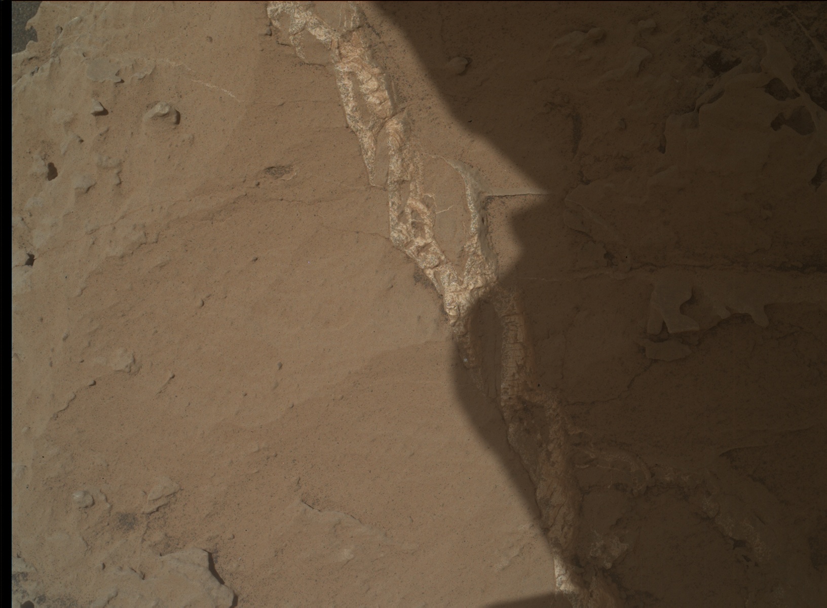 Nasa's Mars rover Curiosity acquired this image using its Mars Hand Lens Imager (MAHLI) on Sol 3117