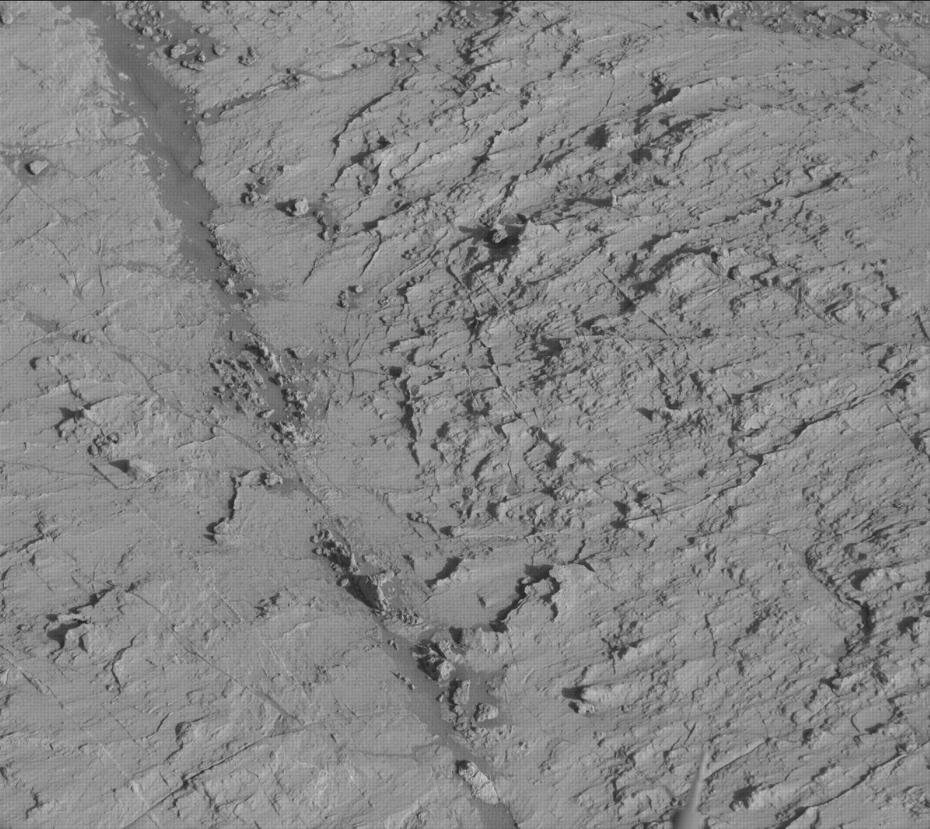 Nasa's Mars rover Curiosity acquired this image using its Mast Camera (Mastcam) on Sol 3122