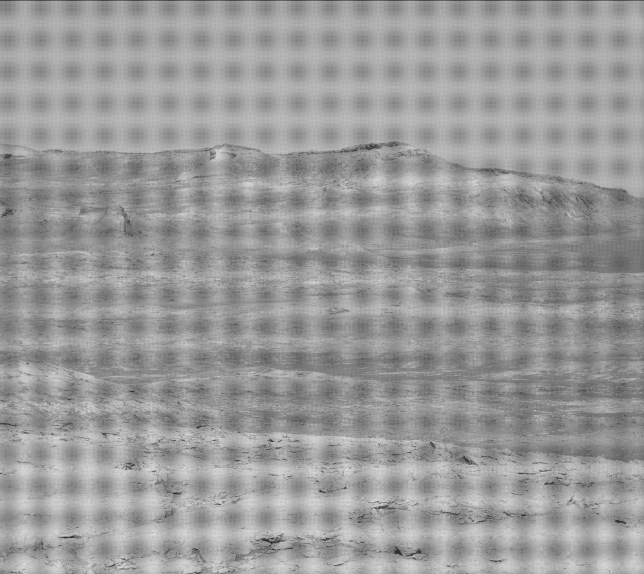 Nasa's Mars rover Curiosity acquired this image using its Mast Camera (Mastcam) on Sol 3125