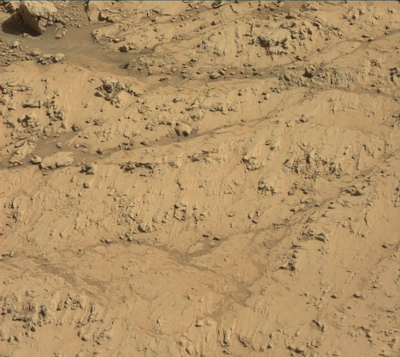 Nasa's Mars rover Curiosity acquired this image using its Mast Camera (Mastcam) on Sol 3136