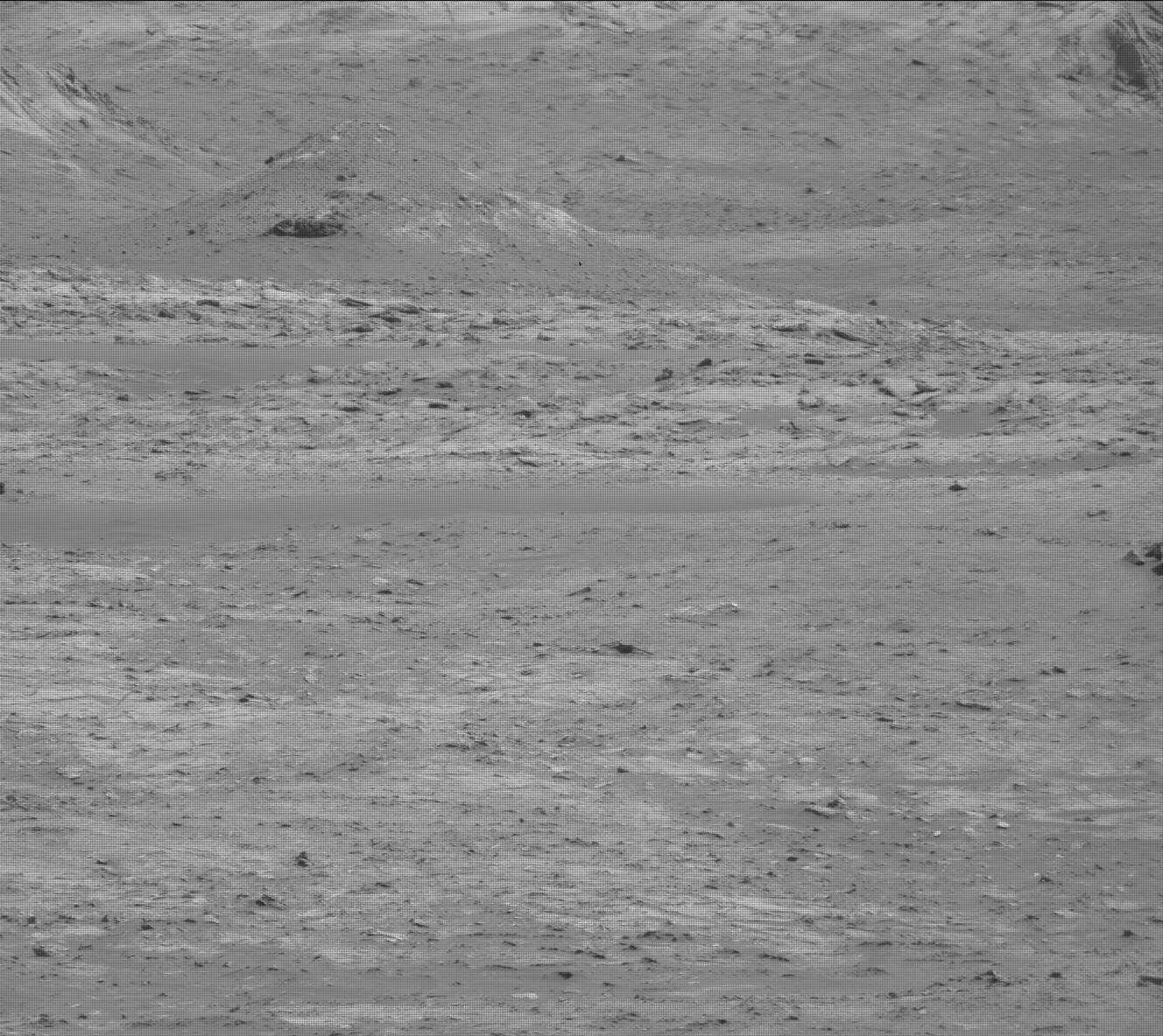 Nasa's Mars rover Curiosity acquired this image using its Mast Camera (Mastcam) on Sol 3137