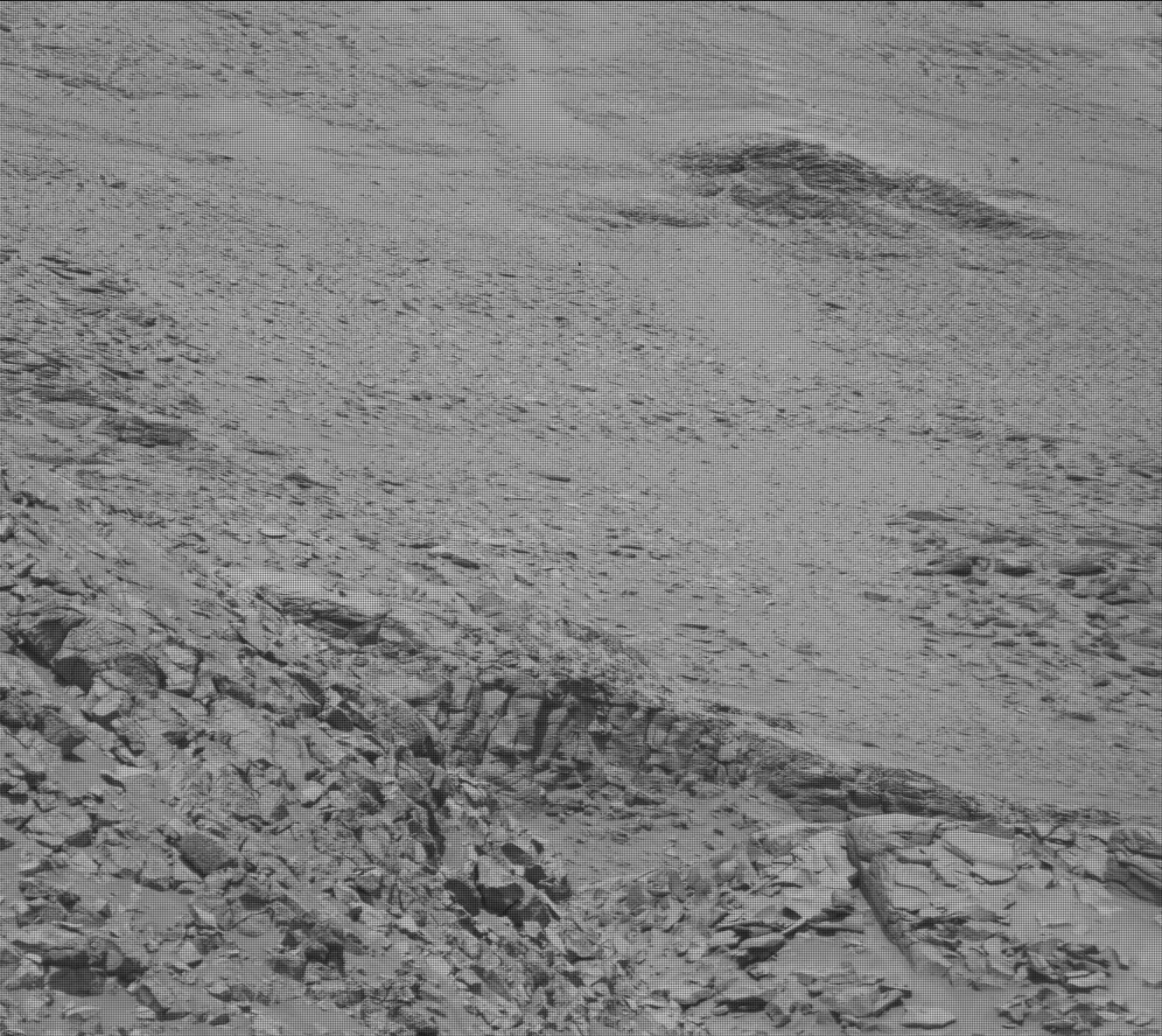 Nasa's Mars rover Curiosity acquired this image using its Mast Camera (Mastcam) on Sol 3142