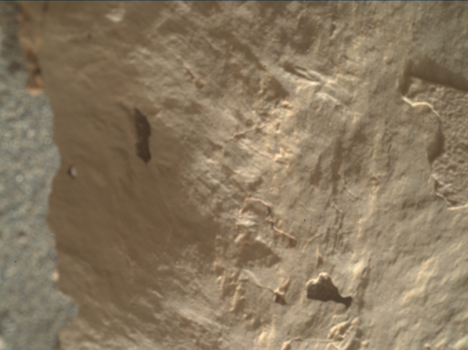 Nasa's Mars rover Curiosity acquired this image using its Mars Hand Lens Imager (MAHLI) on Sol 3142