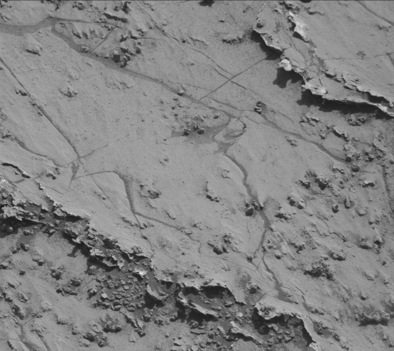 Nasa's Mars rover Curiosity acquired this image using its Mast Camera (Mastcam) on Sol 3144