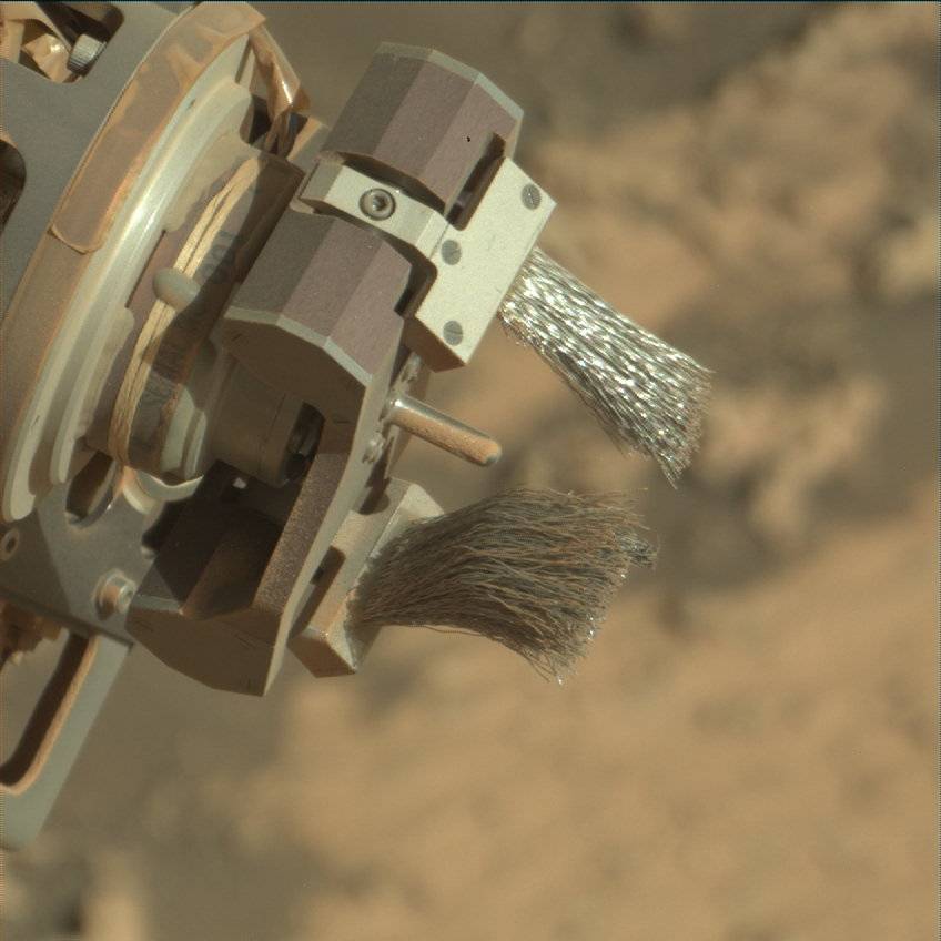 Nasa's Mars rover Curiosity acquired this image using its Mast Camera (Mastcam) on Sol 3144