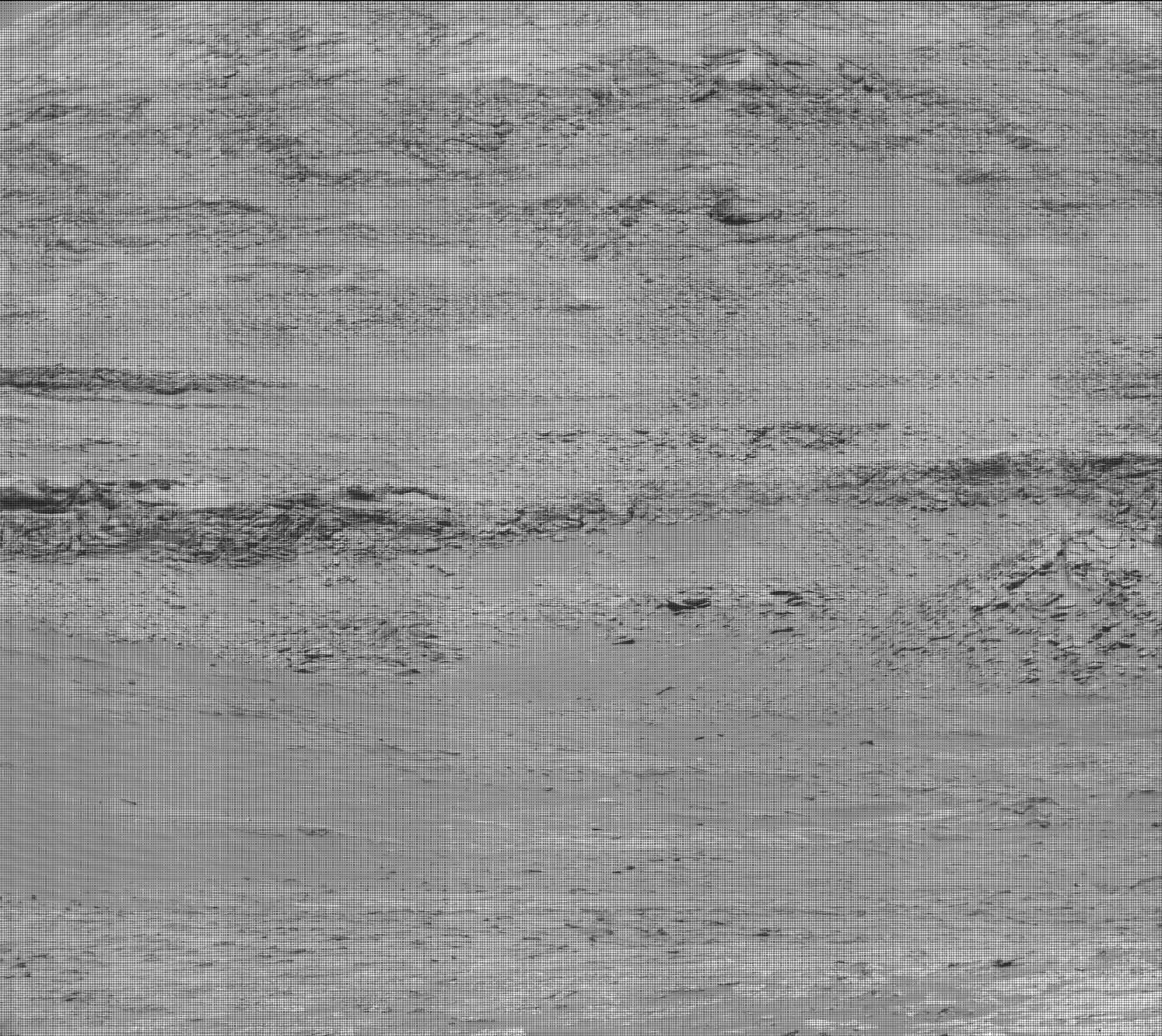 Nasa's Mars rover Curiosity acquired this image using its Mast Camera (Mastcam) on Sol 3145