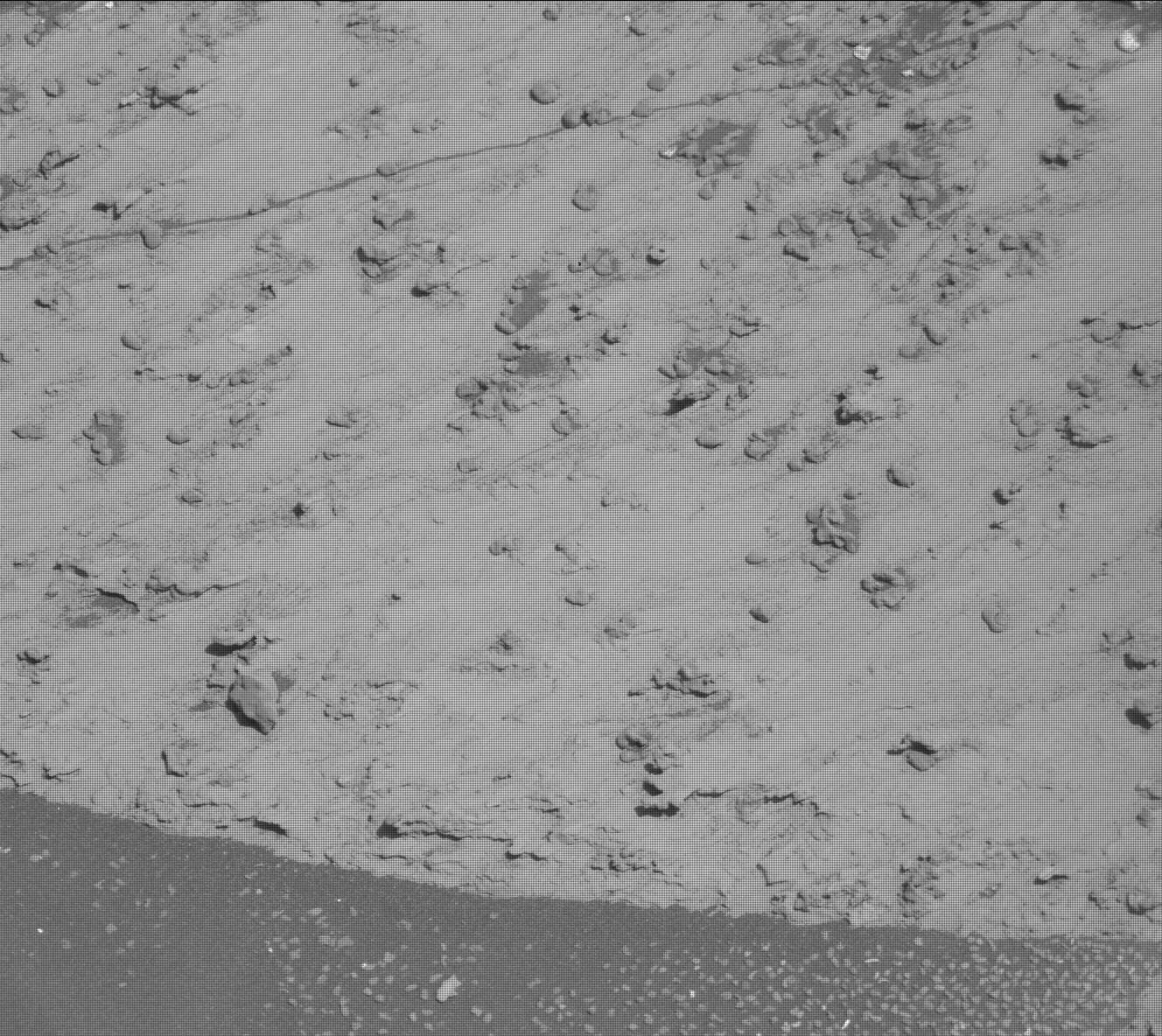 Nasa's Mars rover Curiosity acquired this image using its Mast Camera (Mastcam) on Sol 3146