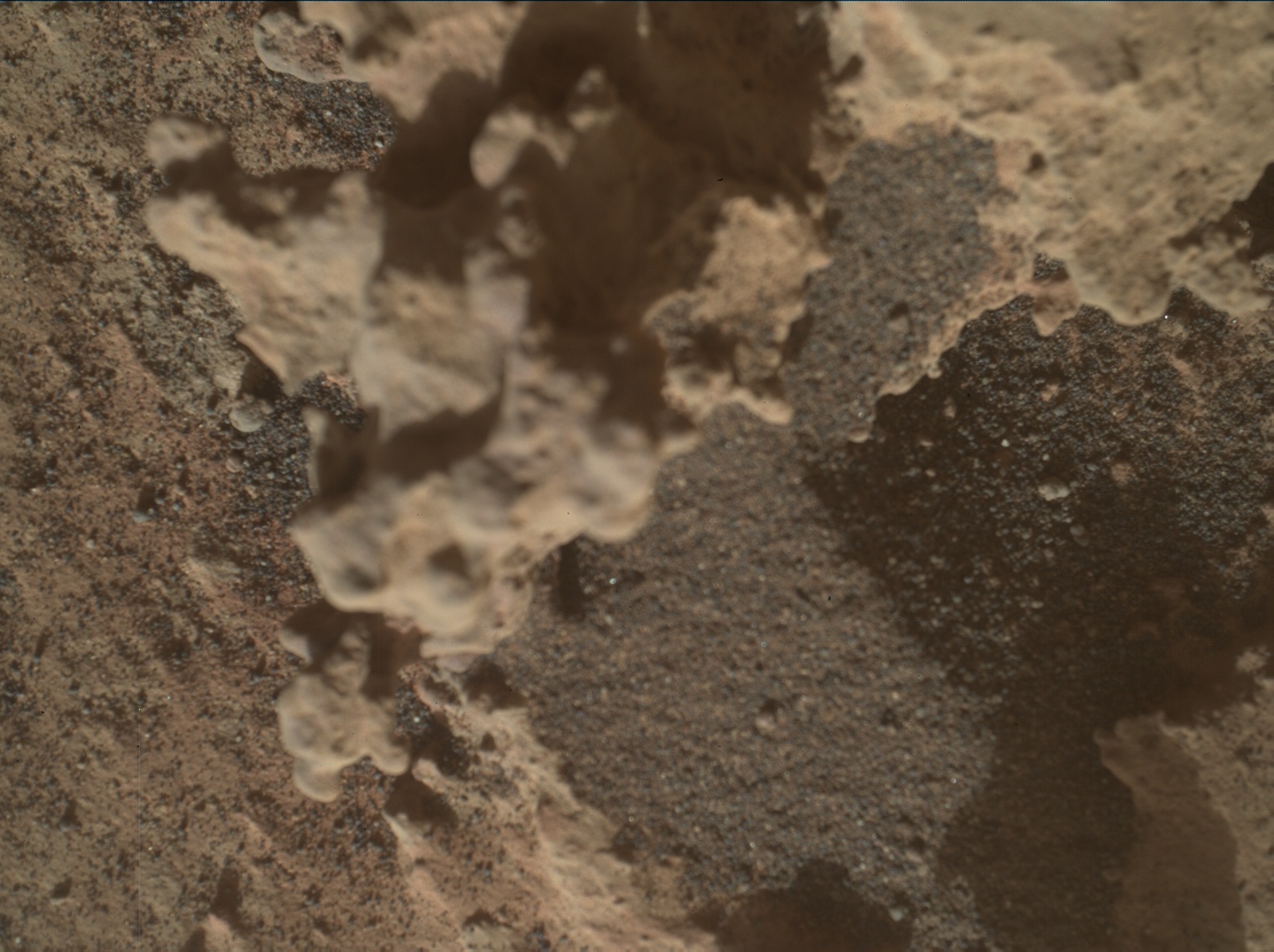 Nasa's Mars rover Curiosity acquired this image using its Mars Hand Lens Imager (MAHLI) on Sol 3146