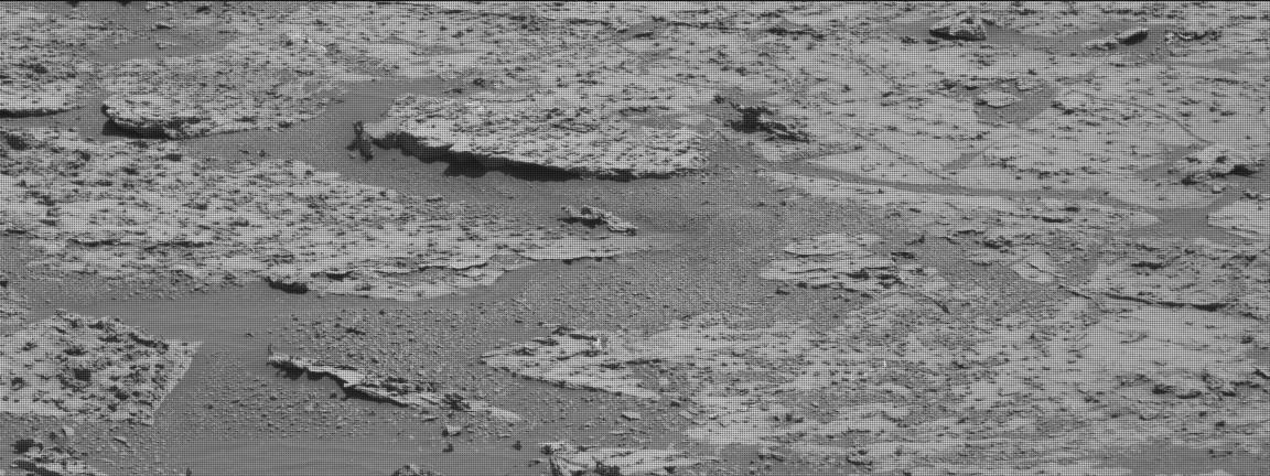 Nasa's Mars rover Curiosity acquired this image using its Mast Camera (Mastcam) on Sol 3147