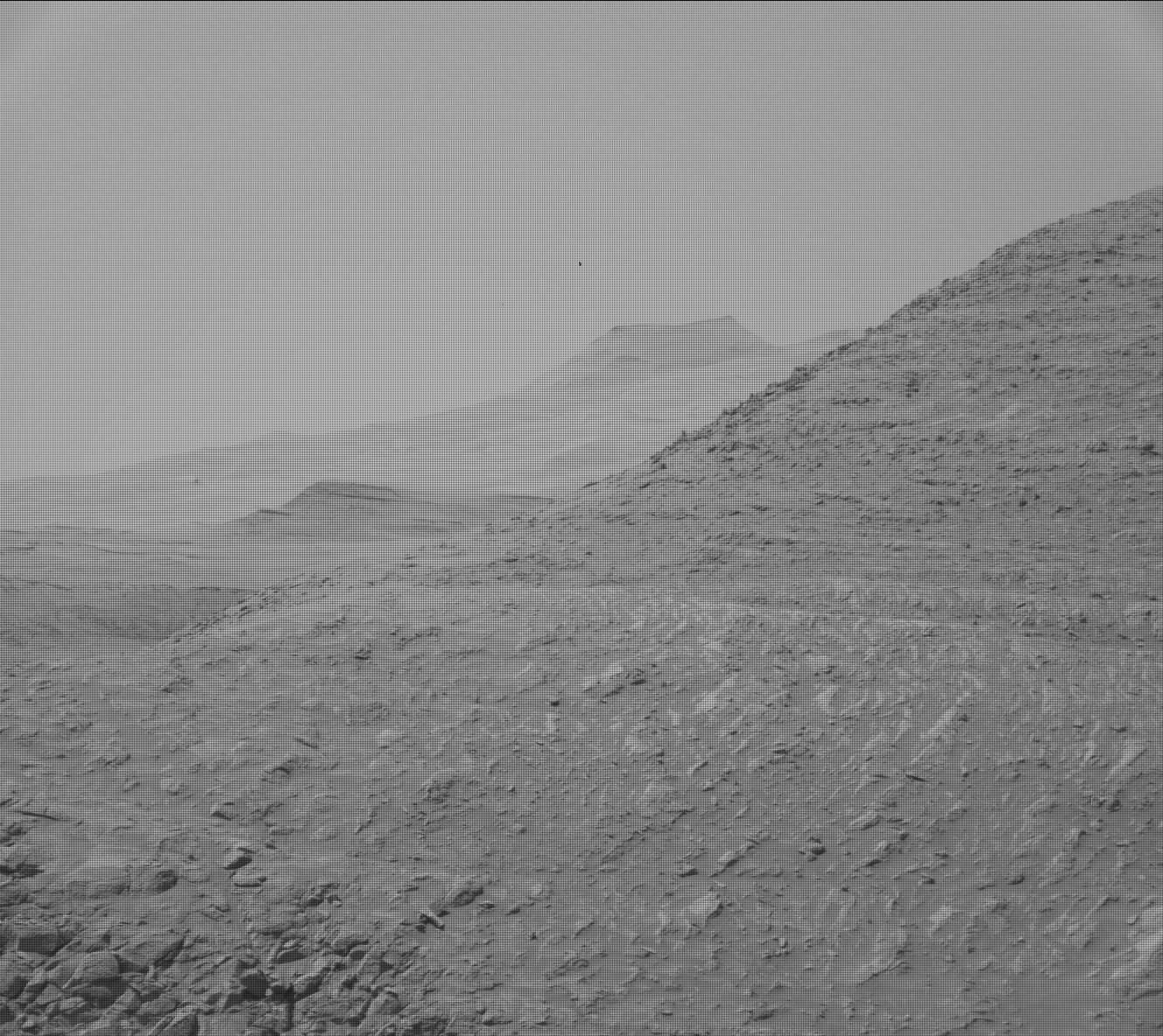 Nasa's Mars rover Curiosity acquired this image using its Mast Camera (Mastcam) on Sol 3149