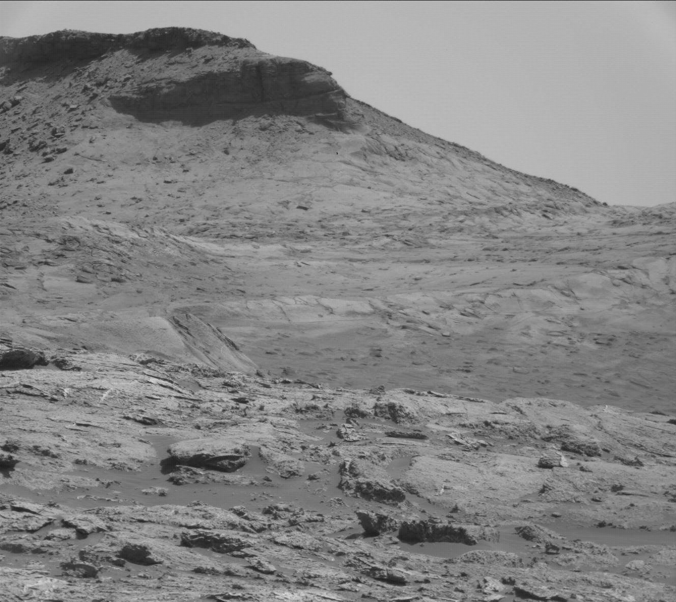 Nasa's Mars rover Curiosity acquired this image using its Mast Camera (Mastcam) on Sol 3151