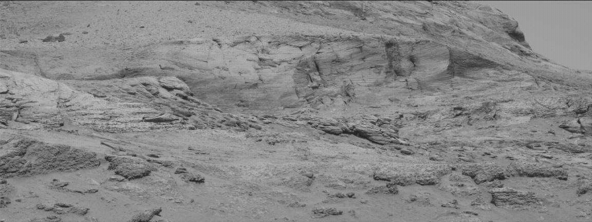 Nasa's Mars rover Curiosity acquired this image using its Mast Camera (Mastcam) on Sol 3156