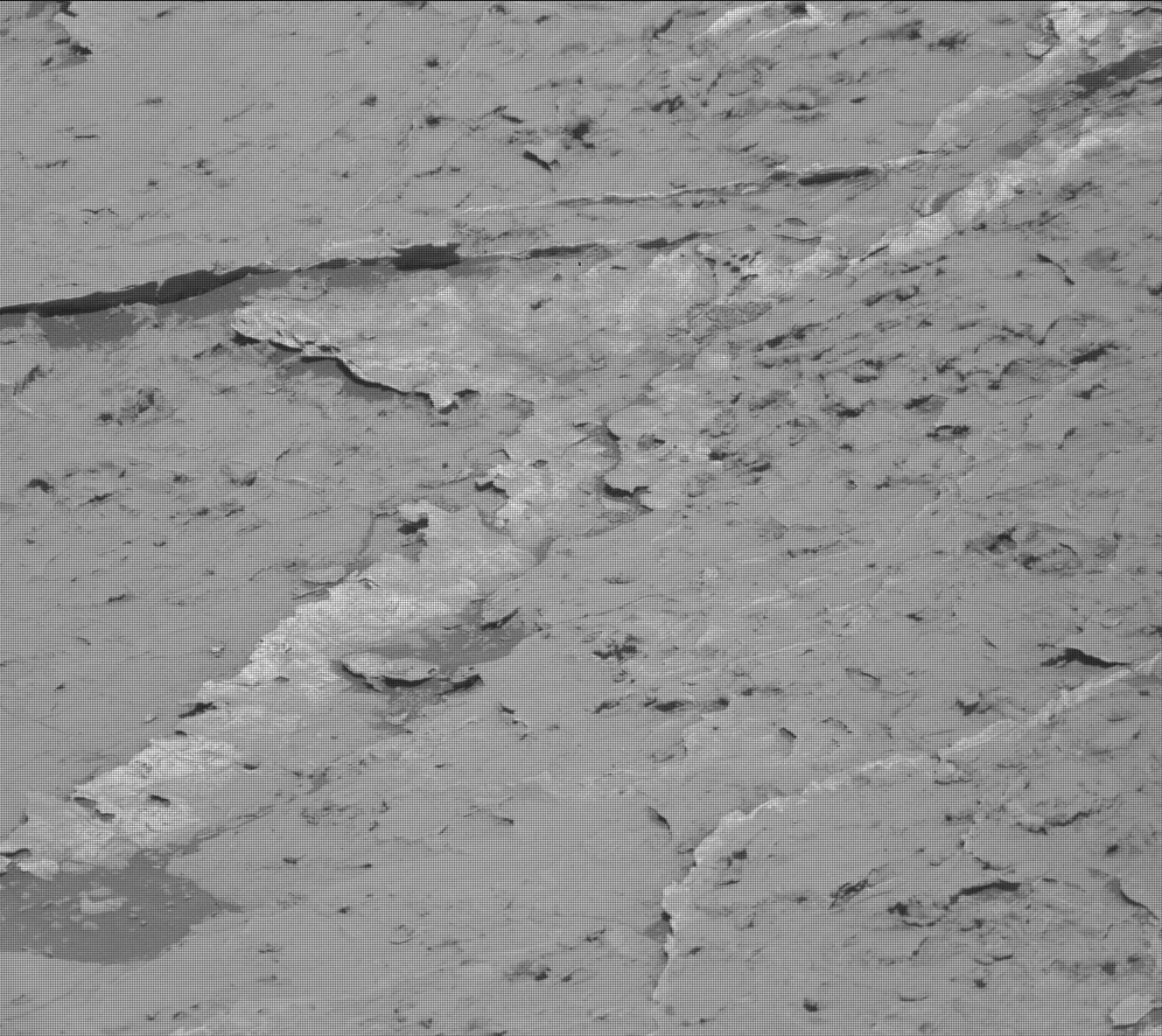Nasa's Mars rover Curiosity acquired this image using its Mast Camera (Mastcam) on Sol 3156