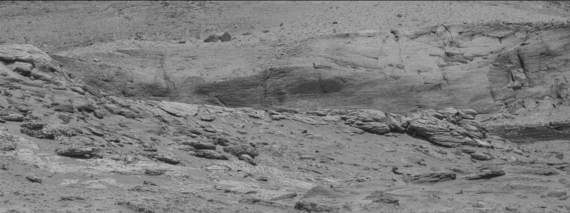 Nasa's Mars rover Curiosity acquired this image using its Mast Camera (Mastcam) on Sol 3160