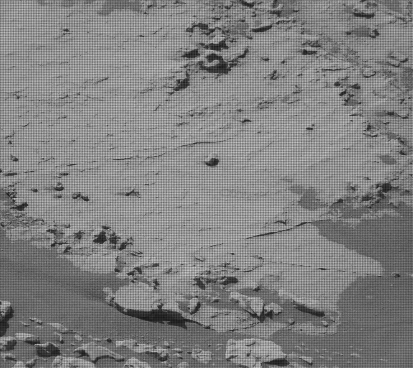 Nasa's Mars rover Curiosity acquired this image using its Mast Camera (Mastcam) on Sol 3161