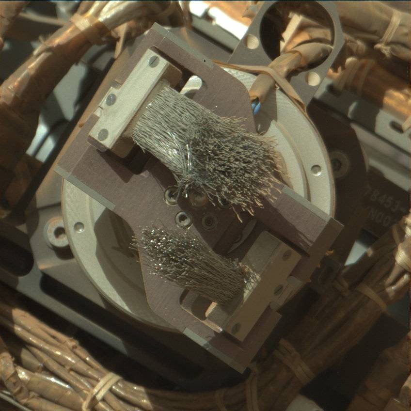 Nasa's Mars rover Curiosity acquired this image using its Mast Camera (Mastcam) on Sol 3165