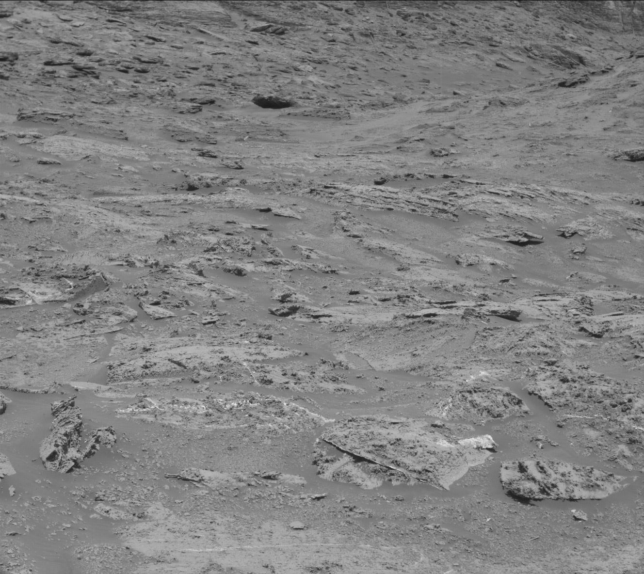 Nasa's Mars rover Curiosity acquired this image using its Mast Camera (Mastcam) on Sol 3167