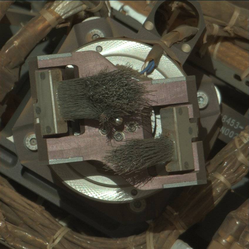 Nasa's Mars rover Curiosity acquired this image using its Mast Camera (Mastcam) on Sol 3167