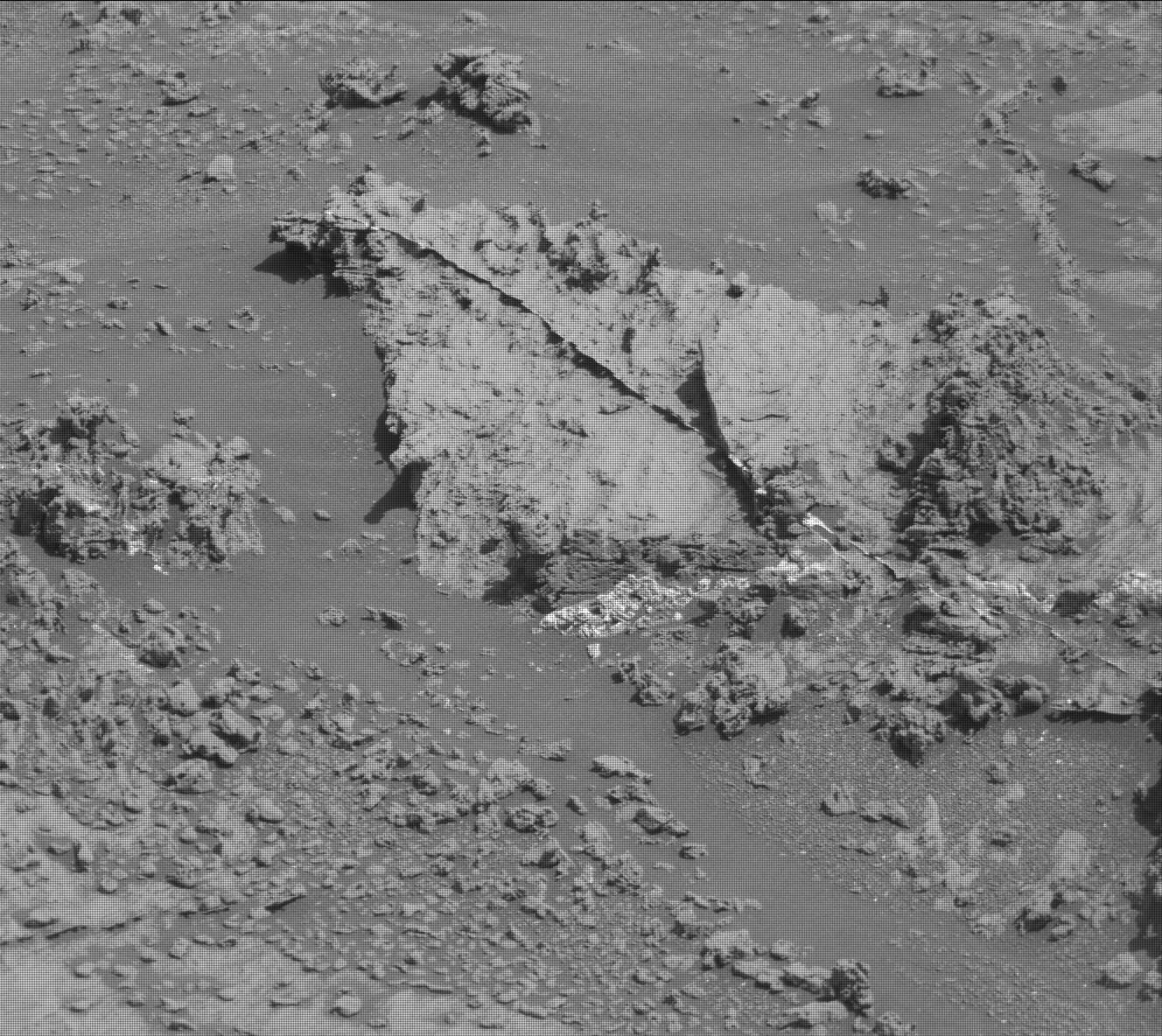 Nasa's Mars rover Curiosity acquired this image using its Mast Camera (Mastcam) on Sol 3170