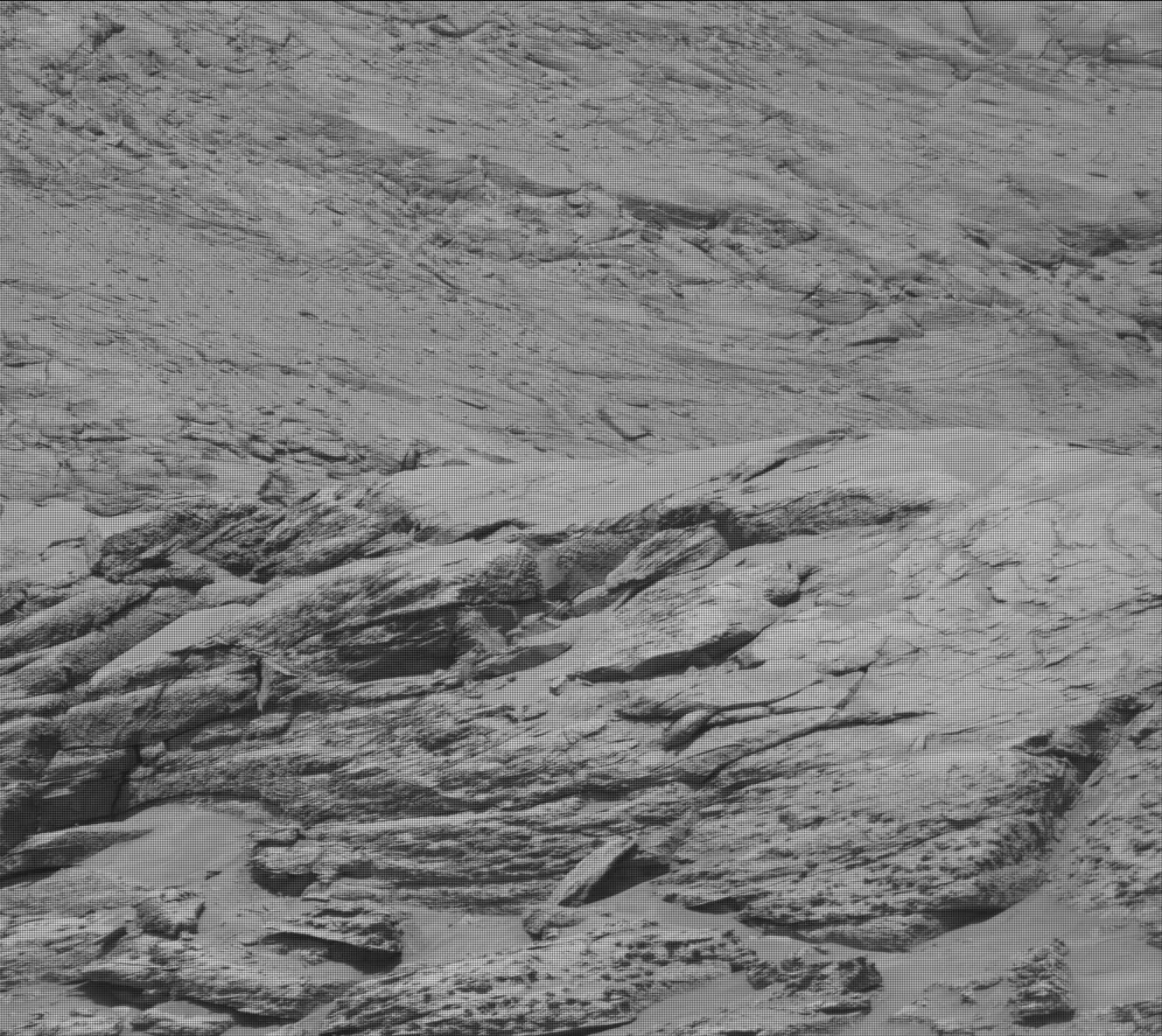 Nasa's Mars rover Curiosity acquired this image using its Mast Camera (Mastcam) on Sol 3173