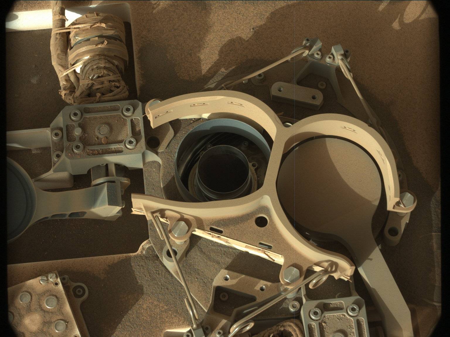 Nasa's Mars rover Curiosity acquired this image using its Mast Camera (Mastcam) on Sol 3176