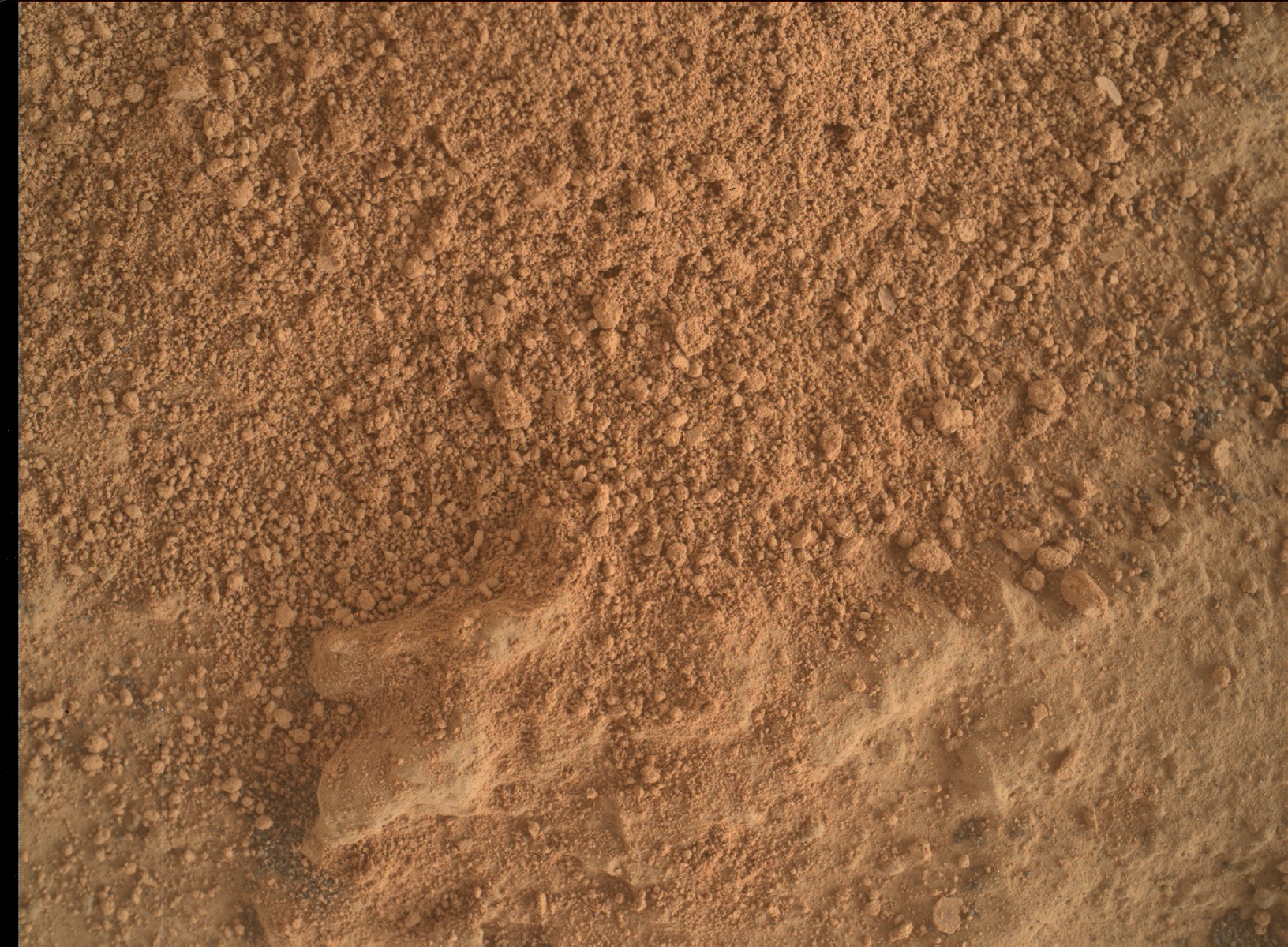 Nasa's Mars rover Curiosity acquired this image using its Mars Hand Lens Imager (MAHLI) on Sol 3178