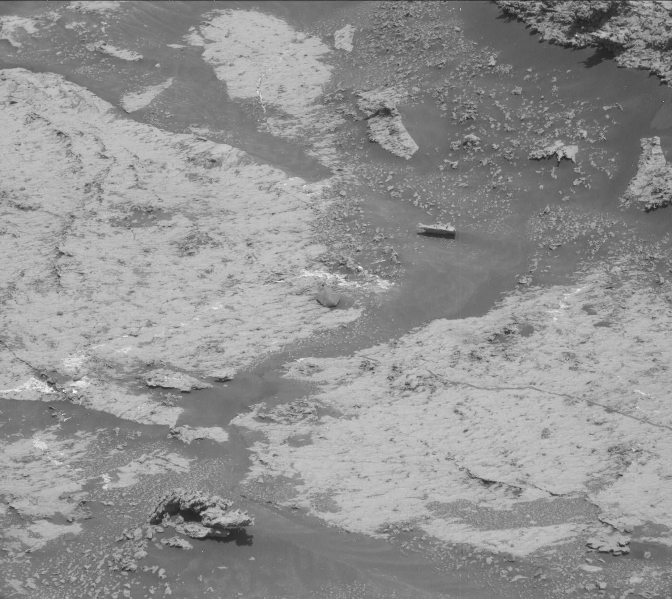 Nasa's Mars rover Curiosity acquired this image using its Mast Camera (Mastcam) on Sol 3185