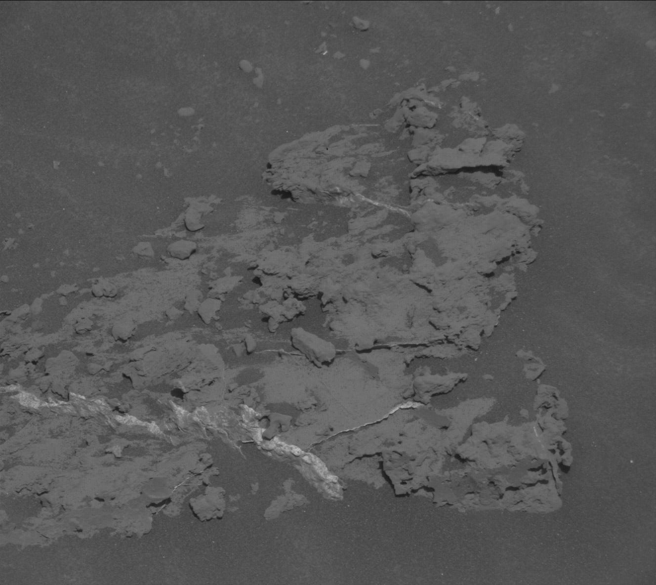 Nasa's Mars rover Curiosity acquired this image using its Mast Camera (Mastcam) on Sol 3185