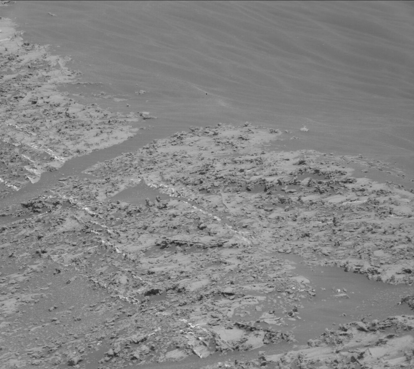 Nasa's Mars rover Curiosity acquired this image using its Mast Camera (Mastcam) on Sol 3187