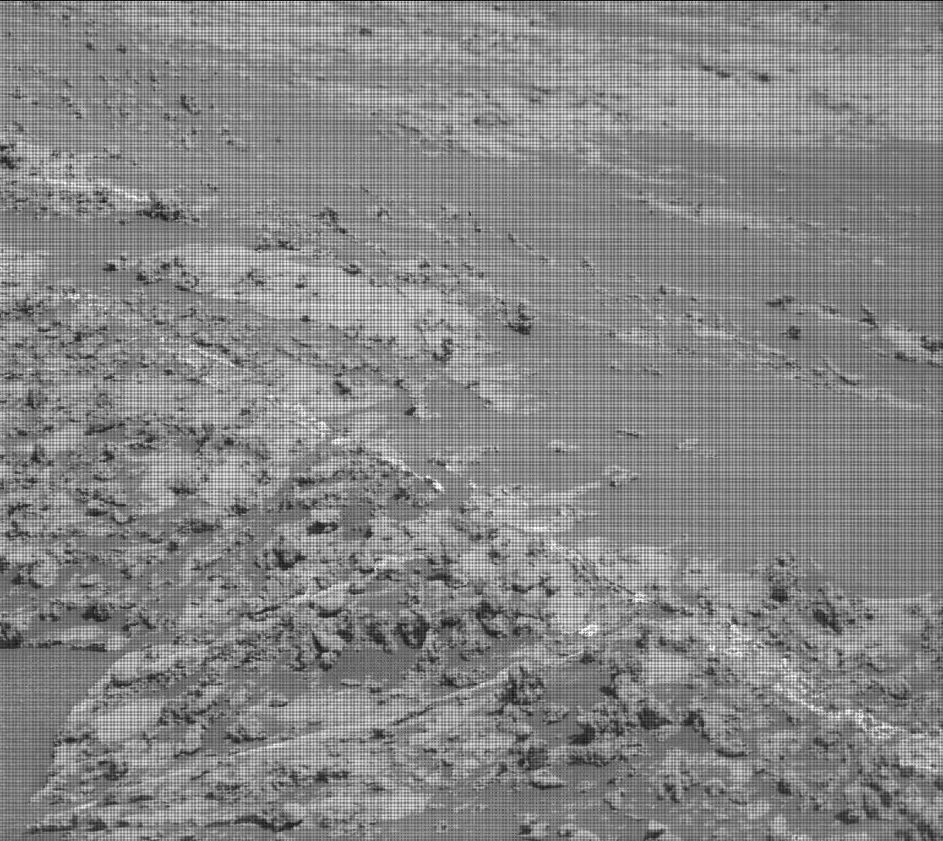 Nasa's Mars rover Curiosity acquired this image using its Mast Camera (Mastcam) on Sol 3187
