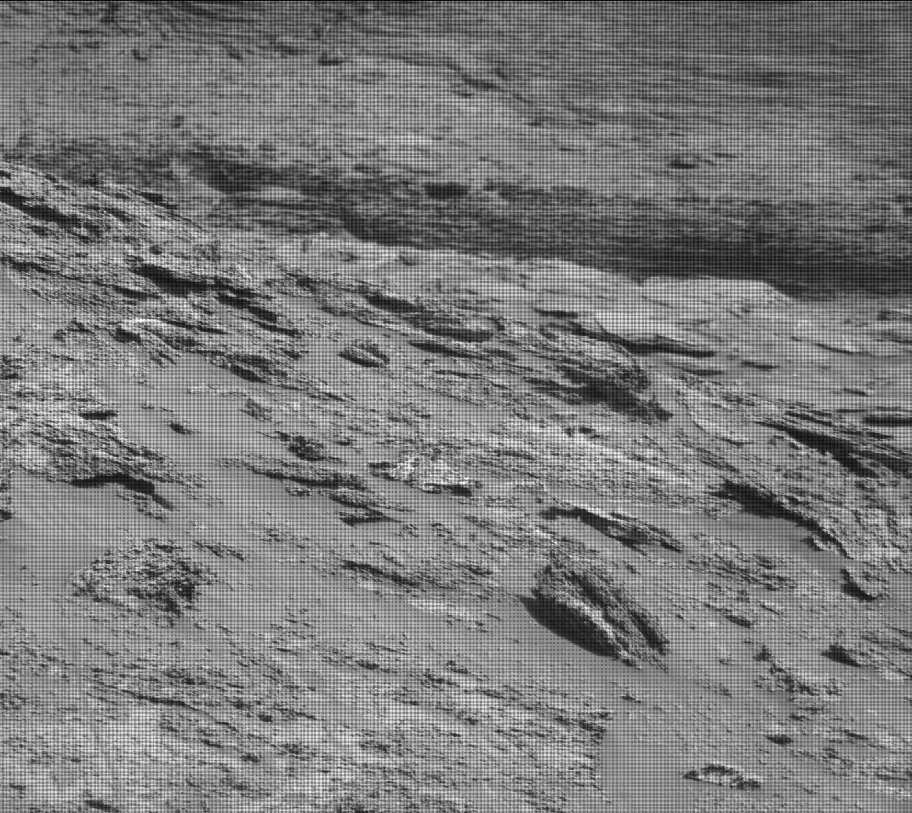 Nasa's Mars rover Curiosity acquired this image using its Mast Camera (Mastcam) on Sol 3189