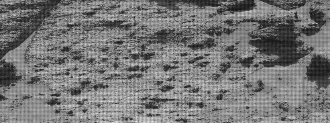 Nasa's Mars rover Curiosity acquired this image using its Mast Camera (Mastcam) on Sol 3190