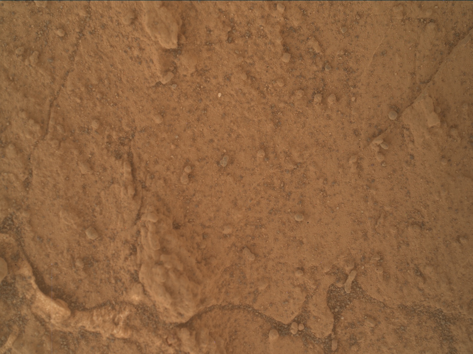 Nasa's Mars rover Curiosity acquired this image using its Mars Hand Lens Imager (MAHLI) on Sol 3190