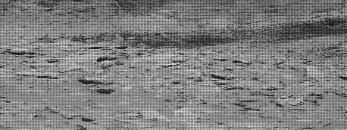 Nasa's Mars rover Curiosity acquired this image using its Mast Camera (Mastcam) on Sol 3192