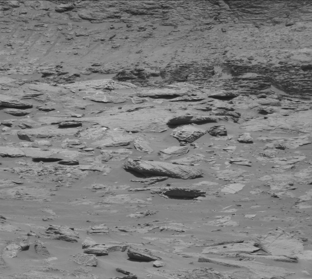 Nasa's Mars rover Curiosity acquired this image using its Mast Camera (Mastcam) on Sol 3192