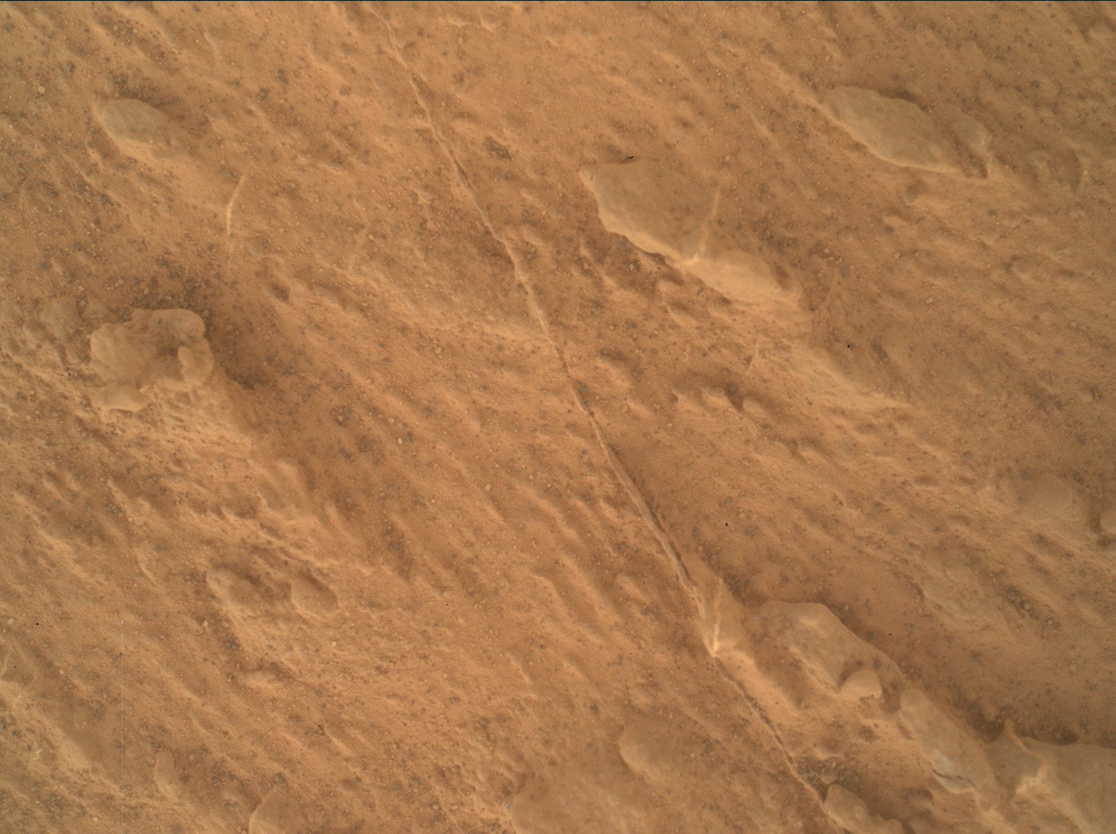 Nasa's Mars rover Curiosity acquired this image using its Mars Hand Lens Imager (MAHLI) on Sol 3192