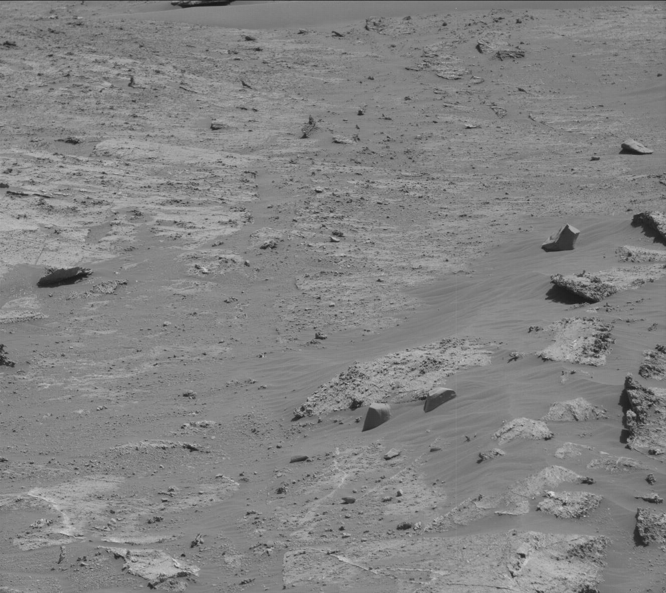 Nasa's Mars rover Curiosity acquired this image using its Mast Camera (Mastcam) on Sol 3194