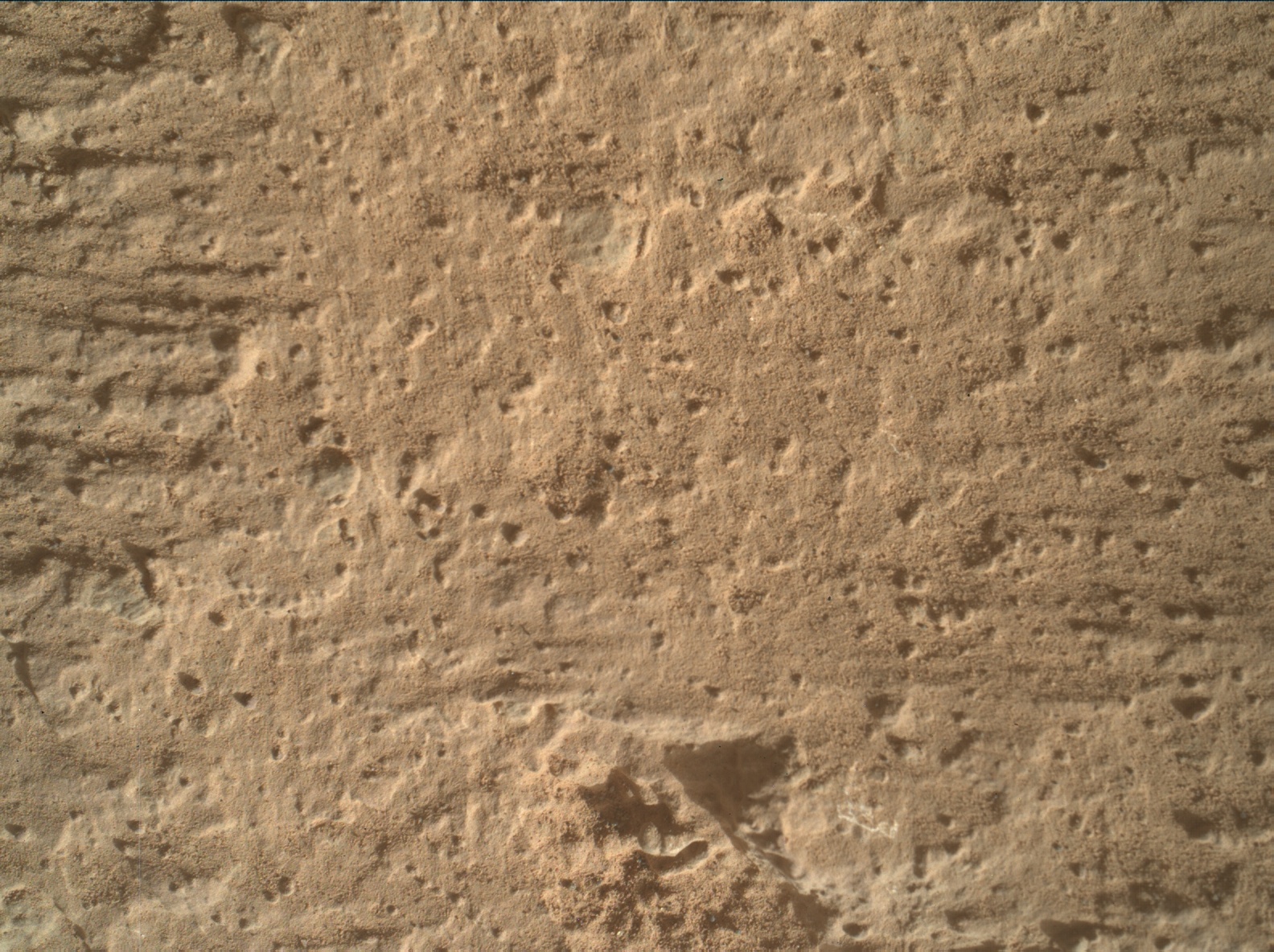 Nasa's Mars rover Curiosity acquired this image using its Mars Hand Lens Imager (MAHLI) on Sol 3194