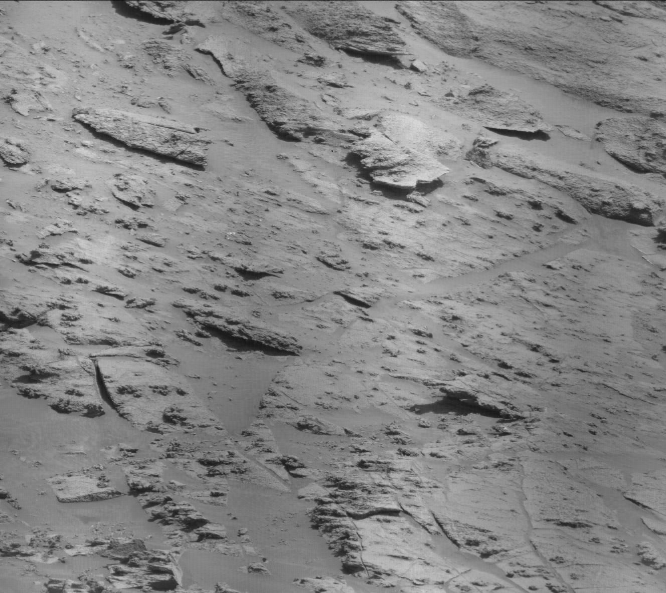 Nasa's Mars rover Curiosity acquired this image using its Mast Camera (Mastcam) on Sol 3199